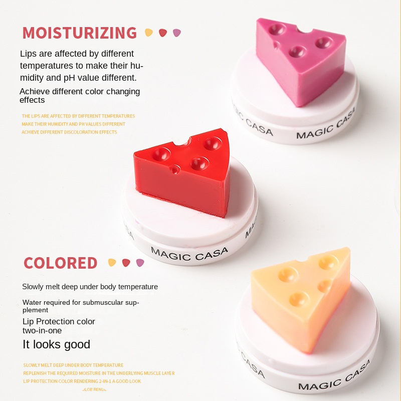 Son Dưỡng Môi Lewedo Cheese Trong Suốt Giữ Ẩm Và Không Phai Màu 8g