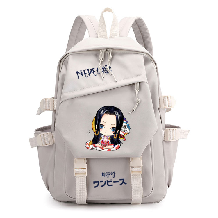 One piece co-branded schoolbag sun god nika luffy gear 5 ace ins-style dễ thương học sinh trung học cơ sở nhật bản lớp 3-6 balo ōkashichibukai