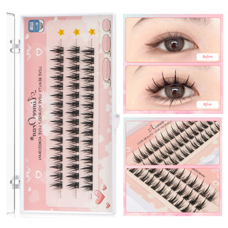 Aimeeoran lông mi giả 3d 9-12mm tự nhiên