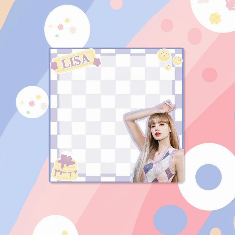 20 Trang 20 Trang|Giấy Dán Ghi Chú Họa Tiết BLACKPINK Dễ Thương