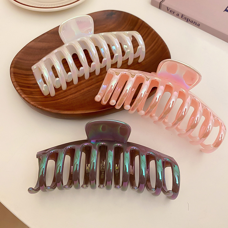 DREJEW Kẹp Tóc Hình Cá Mập Thiết Kế Đơn Giản Sáng Tạo Thời Trang Cho Nữ