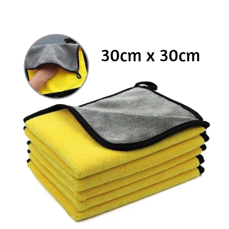 Khăn Lau Xe Hơi / Nhà Bếp Bằng Sợi Micro Thấm Hút Nước Cao Đa Năng Tiện Dụng