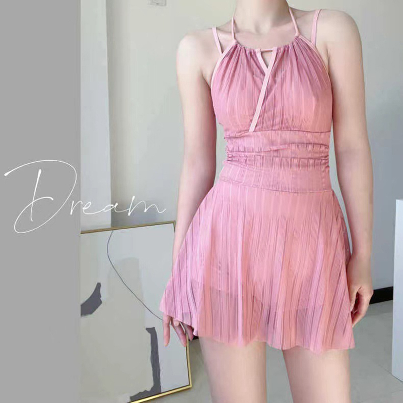 Đồ Bơi Một Mảnh Lưng Cao Dáng Ôm Phong Cách Công Chúa Thời Trang Quyến Rũ Cho Nữ