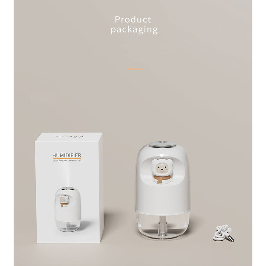 Máy Phun Sương Tạo Độ Ẩm Usb Hình Thú Cưng Dễ Thương