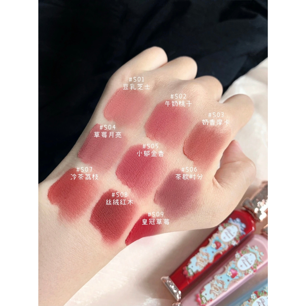 Son Kem KNOWS Hương Dâu Tây Rococo Có Thể Dùng Làm Kem