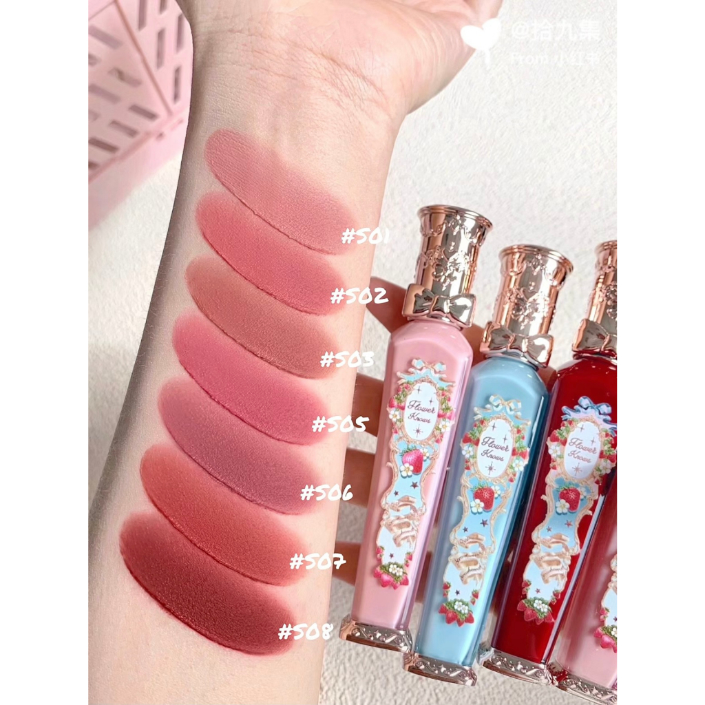 Son Kem KNOWS Hương Dâu Tây Rococo Có Thể Dùng Làm Kem