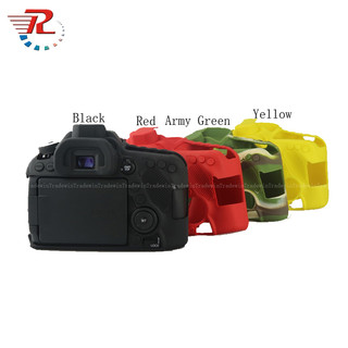 Ốp lưng máy ảnh cao su silicon mềm cho Canon EOS 80D