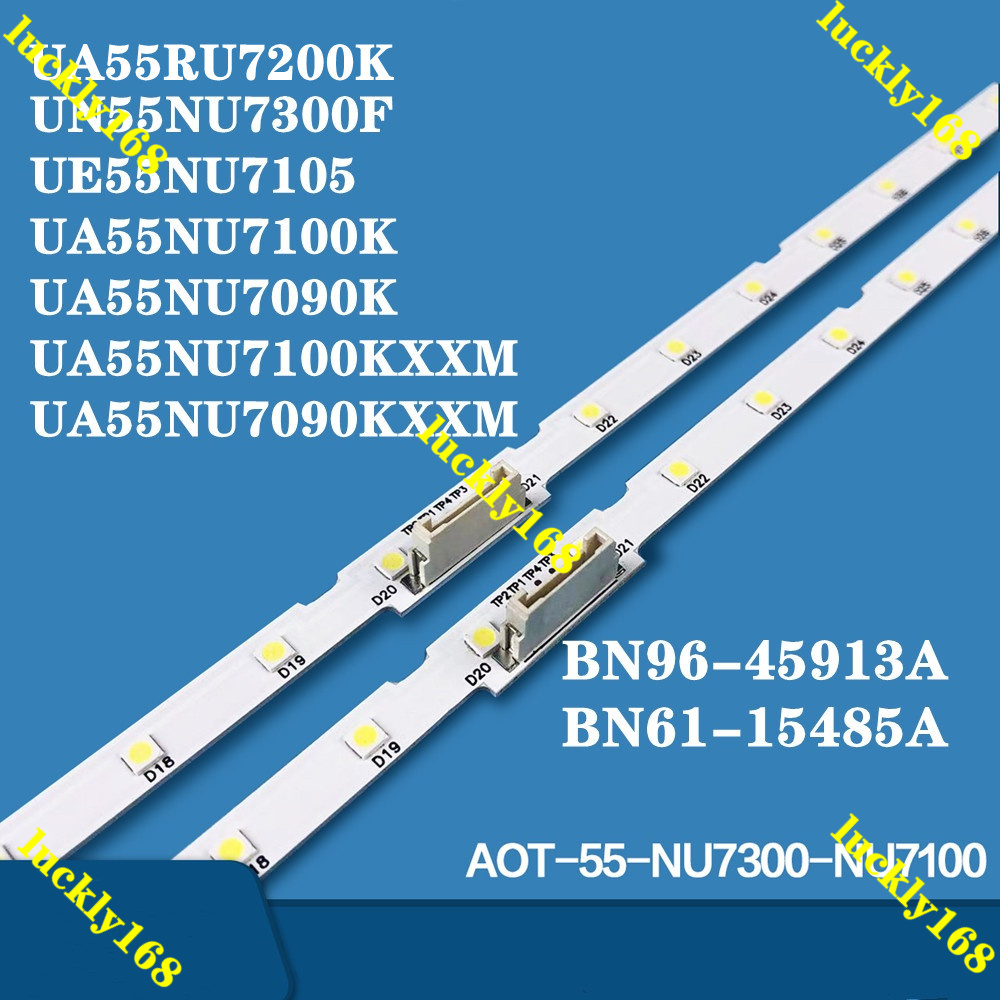 Dải đèn nền LED 40 đèn LED cho TV 55 "UA55RU7200K UA55NU7100K UA55NU7090K UA55NU7100KXXM UA55NU7090K