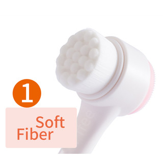 Cọ Rửa Mặt Silicone Bilateral 3D