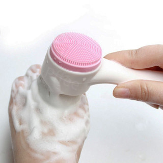Cọ Rửa Mặt Silicone Bilateral 3D