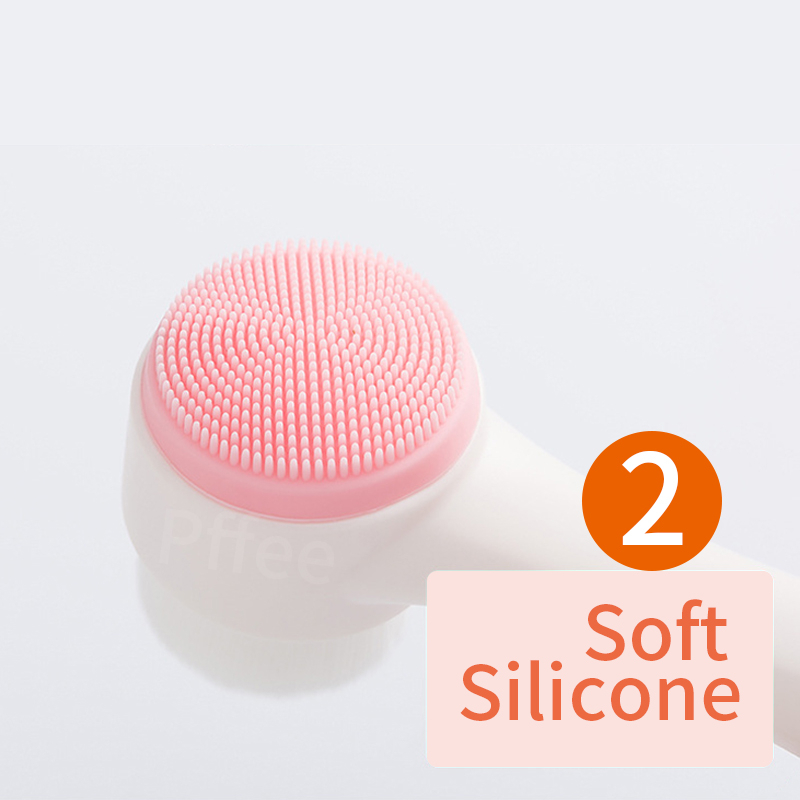 Cọ Rửa Mặt Silicone Bilateral 3D