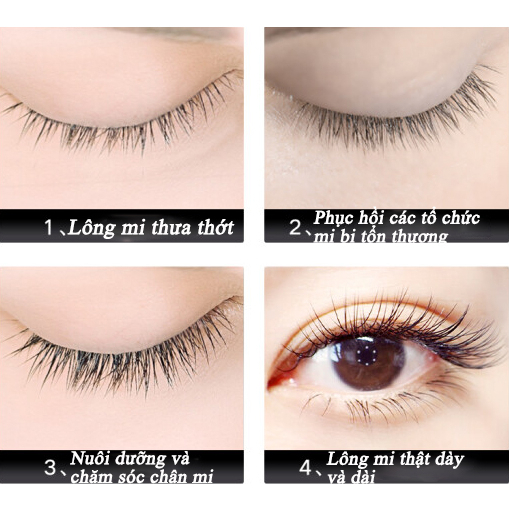 Dưỡng Mi Serum Tăng Trưởng Lông Mi Tinh Chất Dài Lông Mày 10ML Kích Thích Mọc Lông Mi Làm Dày Lông Mi Lông Mày Và Đường Chân Tóc Mọc Nhanh Tự Nhiên Nuôi Dưỡng Mi Dài Và Cong