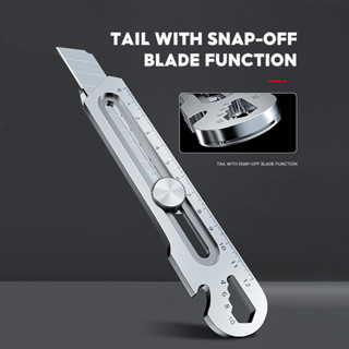 18mm Thép không gỉ dao rọc giấy đa năng dao rọc giấy  inox loại tốt dao dọc giấy dao cắt giấy