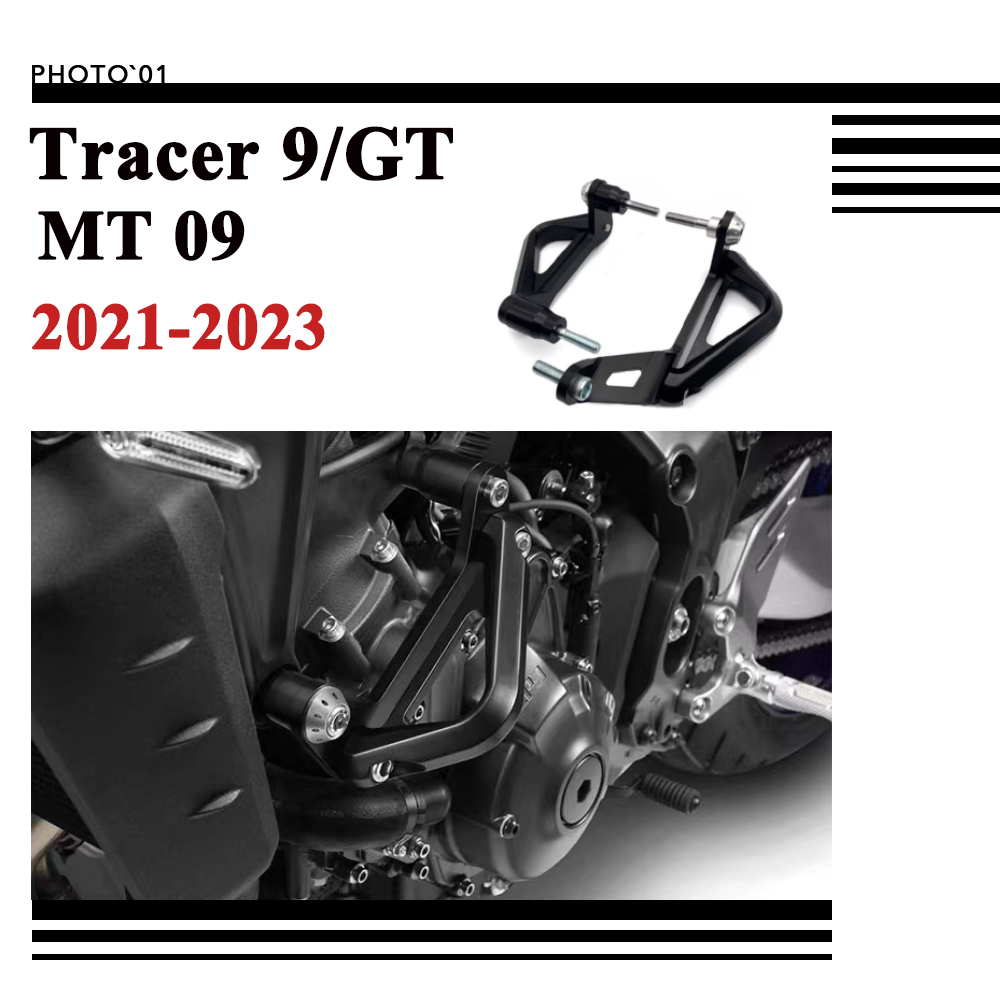 Thanh Cản Trước Bảo Vệ Động Cơ Chống Va Chạm Cho Yamaha Tracer 9 GT Tracer 9GT MT09 2021 2022 MT-09 900GT