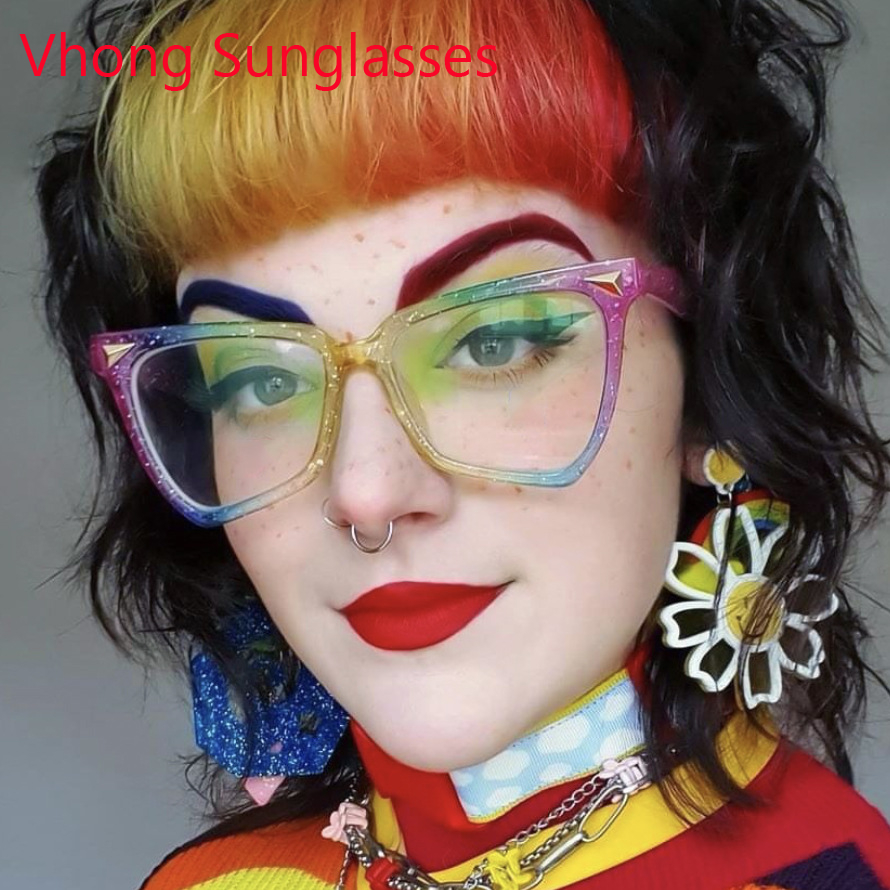 Kính Mát Hình Mắt Mèo Chống Bức Xạ Phong Cách Retro Thời Trang Cho Nữ