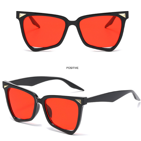 Kính Mát Hình Mắt Mèo Chống Bức Xạ Phong Cách Retro Thời Trang Cho Nữ