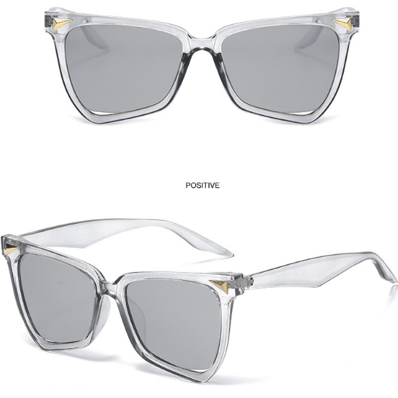 Kính Mát Hình Mắt Mèo Chống Bức Xạ Phong Cách Retro Thời Trang Cho Nữ