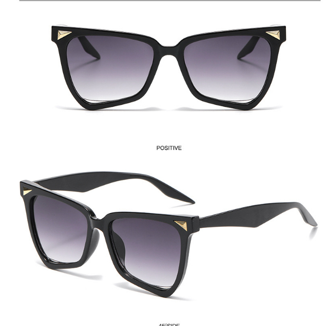 Kính Mát Hình Mắt Mèo Chống Bức Xạ Phong Cách Retro Thời Trang Cho Nữ