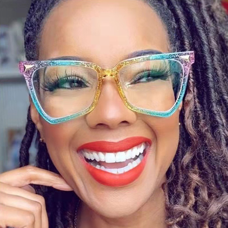 Kính Mát Hình Mắt Mèo Chống Bức Xạ Phong Cách Retro Thời Trang Cho Nữ
