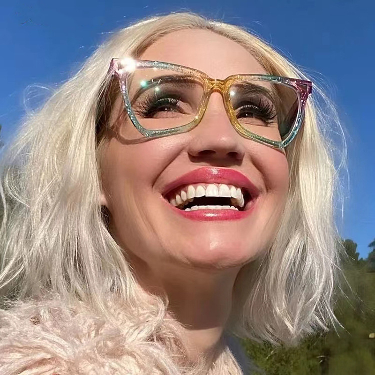 Kính Mát Hình Mắt Mèo Chống Bức Xạ Phong Cách Retro Thời Trang Cho Nữ