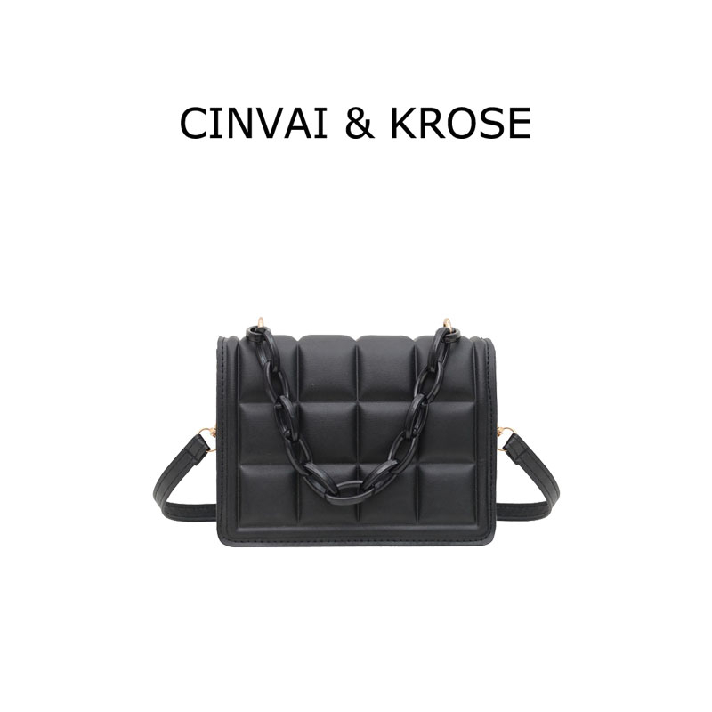 CK túi xách da Túi một vai PU Chéo cho phụ nữ với chuỗi thời trang mùa hè 13