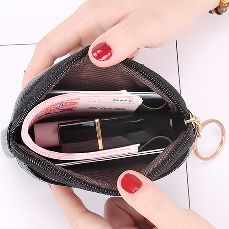 Ví Da PU Mềm Mini Phong Cách Hàn Quốc Cho Nữ