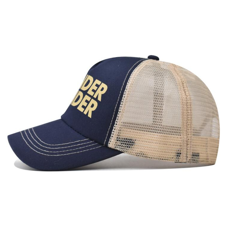 Mũ Lưỡi Trai Phối Lưới Thoáng Khí Thời Trang Mùa Hè Cho Nam Và Nữ