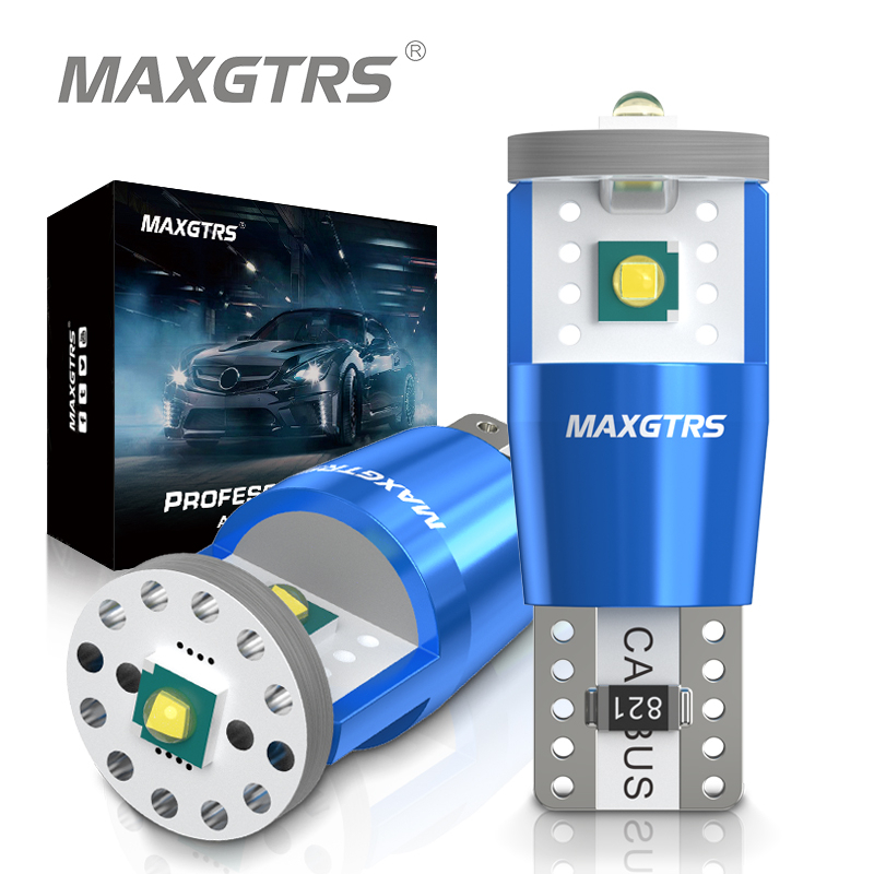 Bộ 2 đèn tín hiệu MAXGTRS chất lượng cao t10 w5w 194 168 dành cho xe hơi