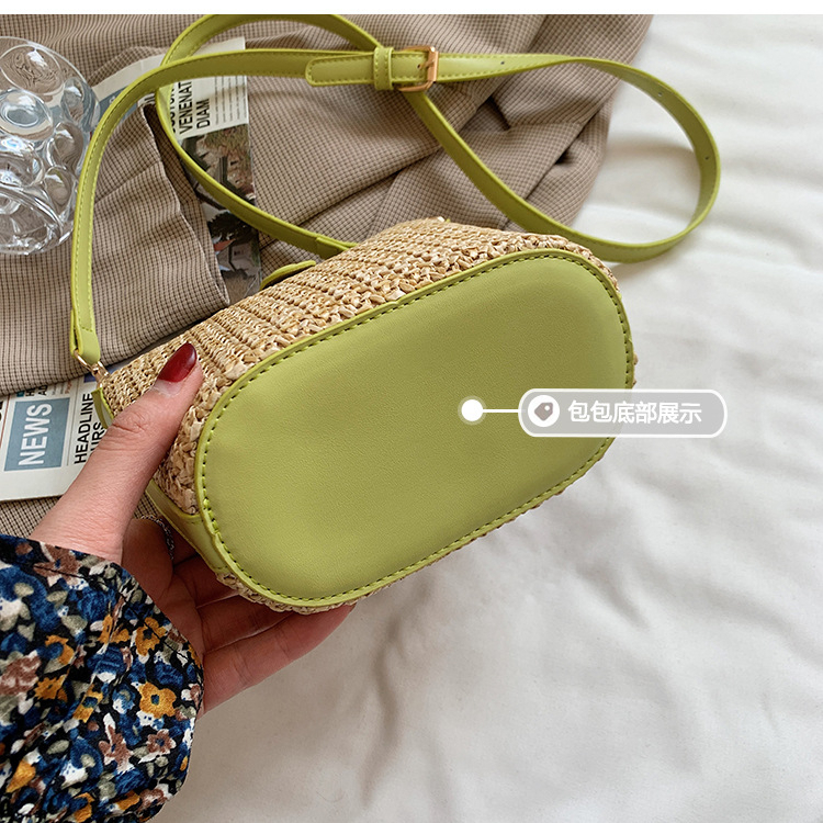 Túi cói đeo vai IELGY thời trang cao cấp cho nữ