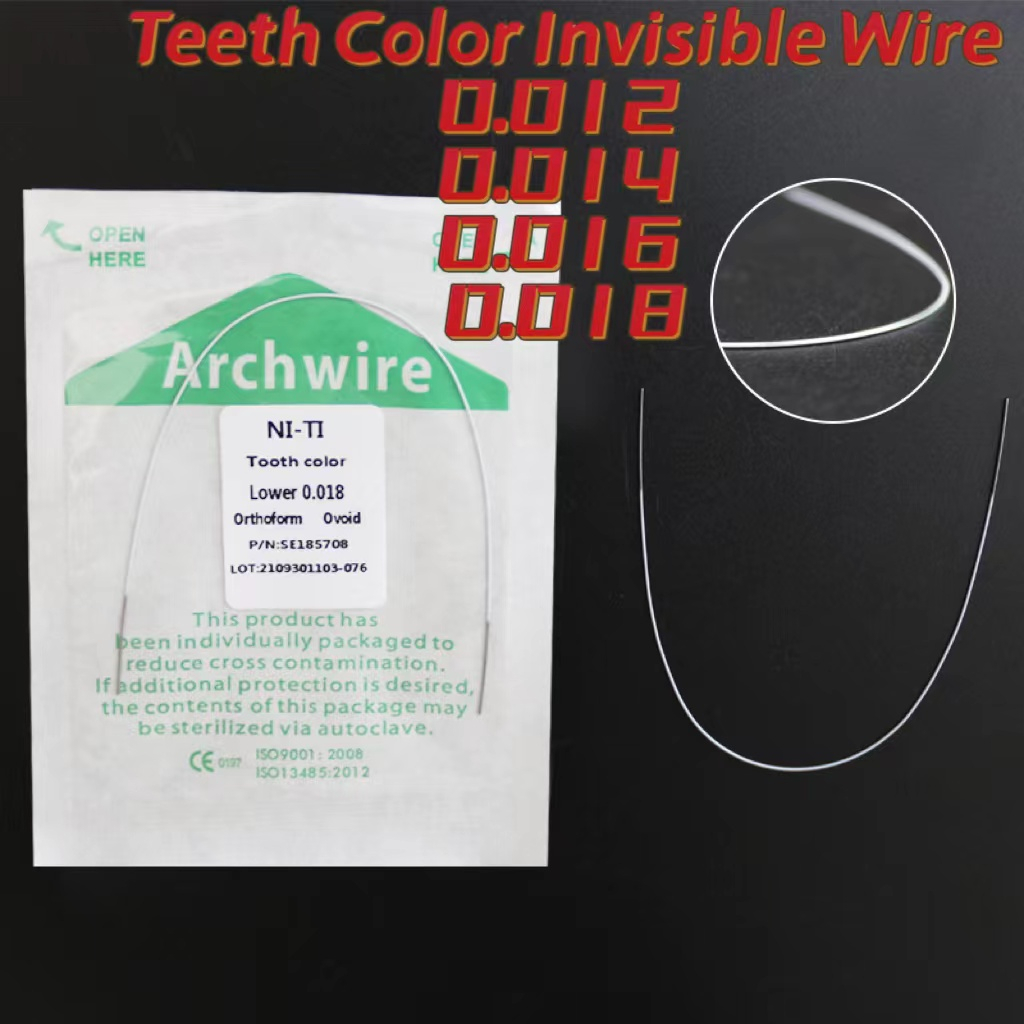 Set 10 Gói 10 Dây Niti Chỉnh Hình Răng Nhiều Màu Sắc