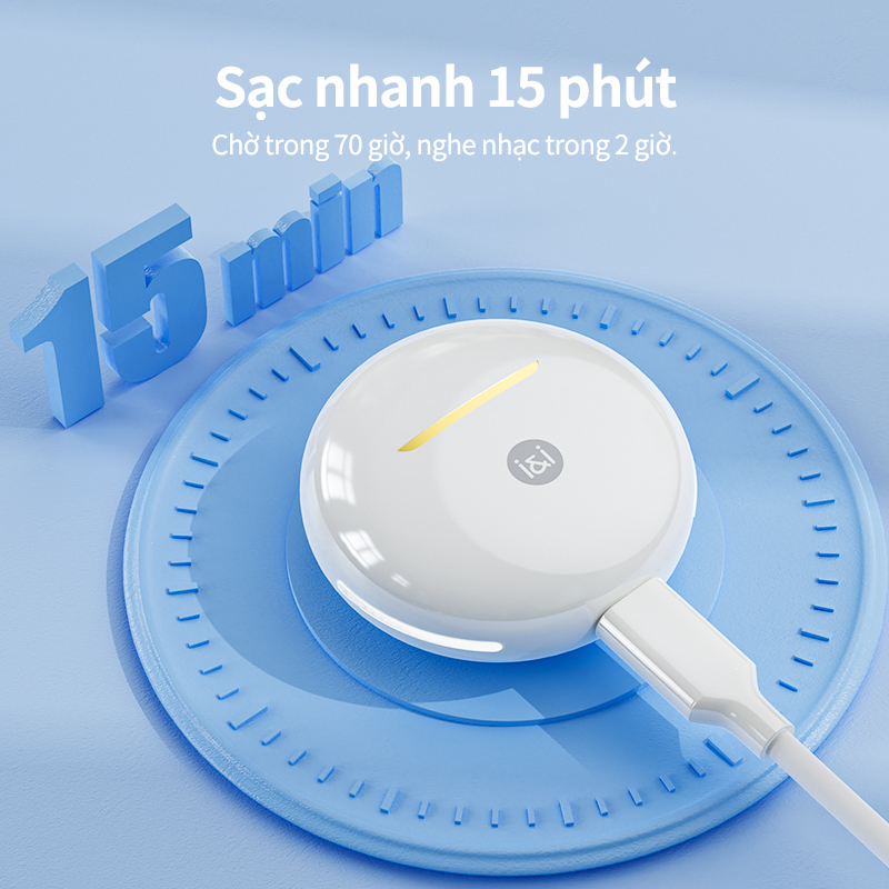 Tai Nghe Không Dây SOAIY TS02 TWS Bluetooth 5.3 Trọng Lượng Nhẹ Giảm Tiếng Ồn Tích Hợp Mic Hỗ Trợ Gọi Video Chơi Game
