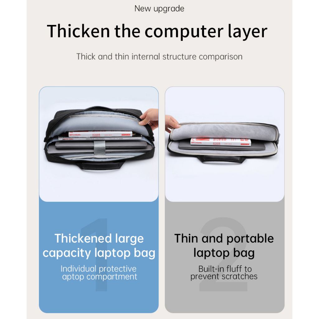 Túi Đựng Laptop Chống Thấm Nước Cho MacBook Air 13.6 13.3 Pro 13 14 16 inch MacBook X Pro 15.6