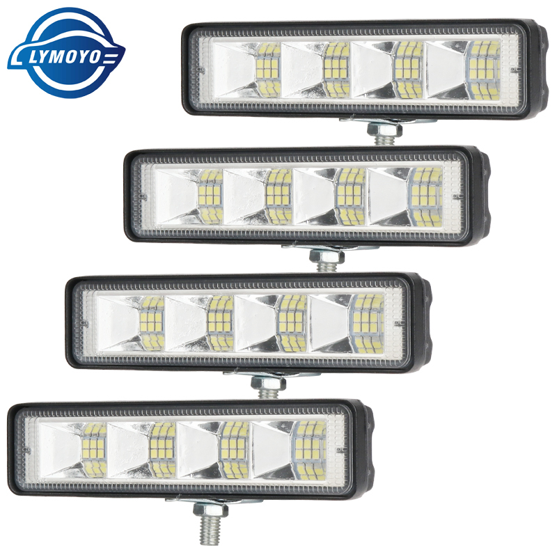 Bộ Đèn LED 72W 24 Bóng SUV ATV 12-60V Chuyên Dụng Cho Xe Hơi / Tàu Thuyền