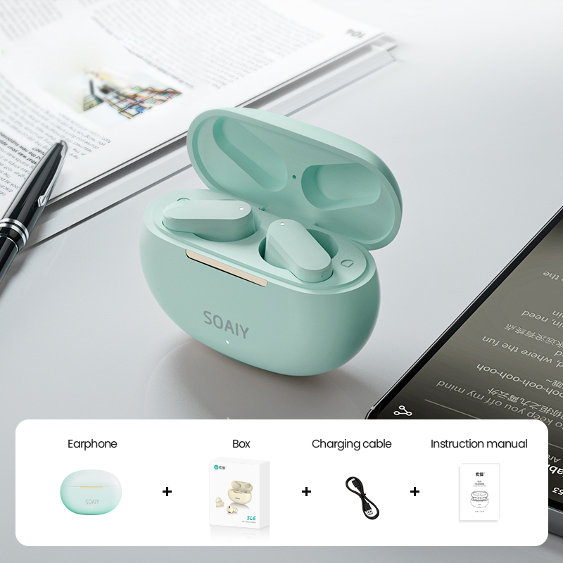 Tai nghe không dây SOAIY TS01 TWS Chống Ồn Cho Điện Thoại / Máy Tính Bảng / Ipad