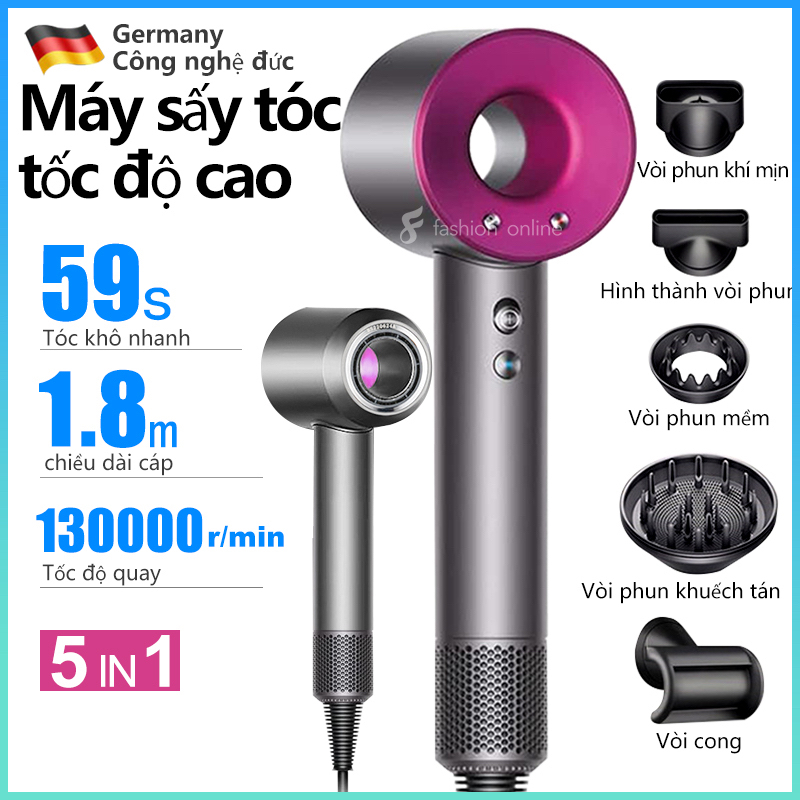 2000W Máy Sấy Tóc ion Âm Tạo Kiểu Đa Năng Chăm Sóc Tóc Chuyên Nghiệp