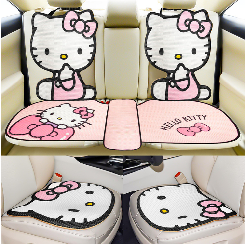 Đệm Lót Ghế Ngồi Xe Hơi In Họa Tiết Hoạt Hình Dễ Thương Thời Trang Mùa Hè Tiện Dụng Cho Xe Hơi365