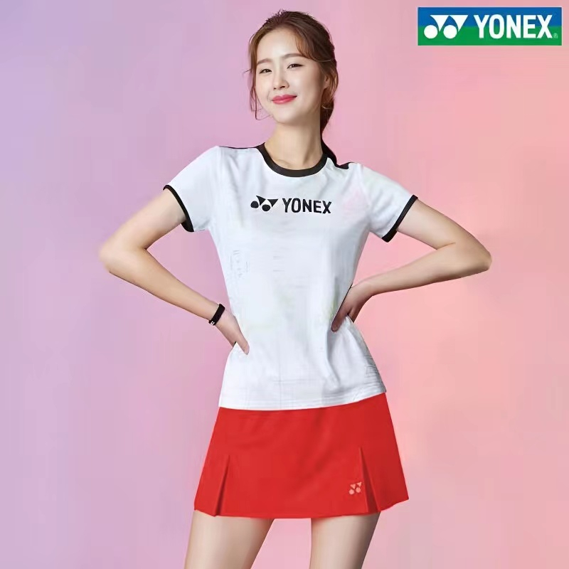 Bộ Đồ Thể Thao Cầu Lông Tay Ngắn Thoáng Khí Mau Khô Cho Nam Và Nữ YONEX