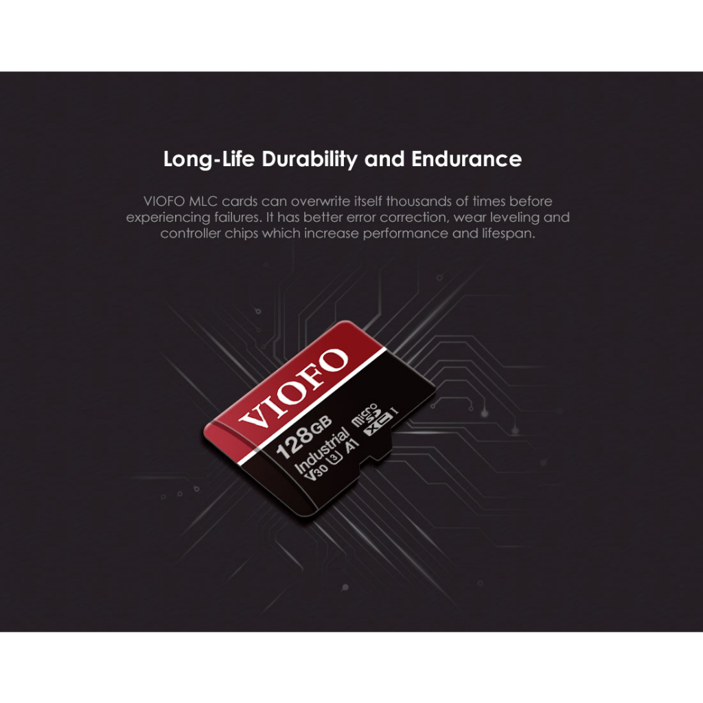 Thẻ Nhớ VIOFO 256GB / 128GB / 64GB / 32GB UHS-3 2023 Chuyên Nghiệp