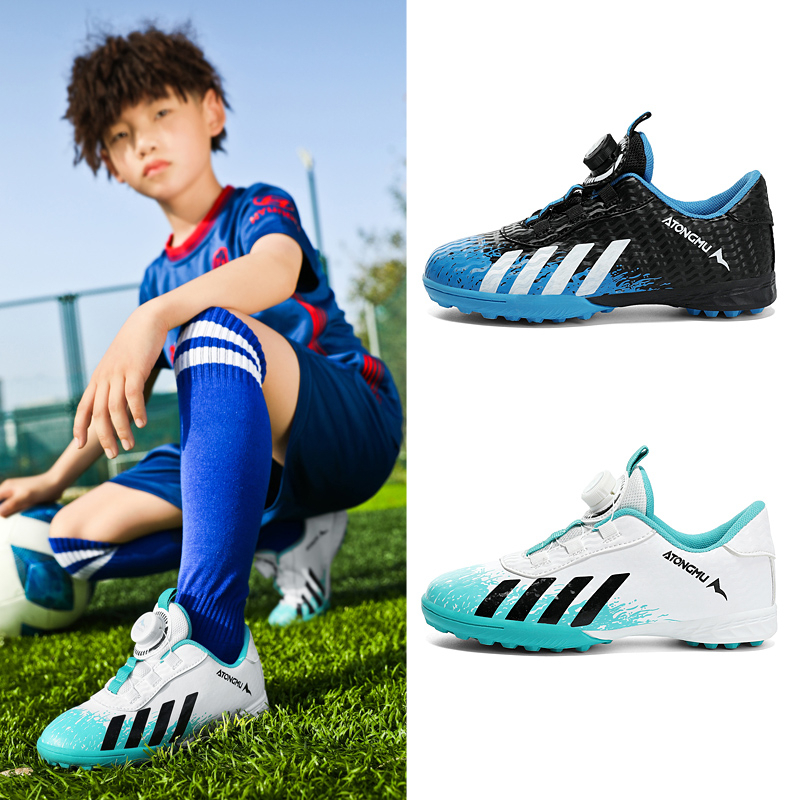 Giày Đá Bóng Chống Trượt Đính Nút Xoay Messi Predator X19 Cho Bé