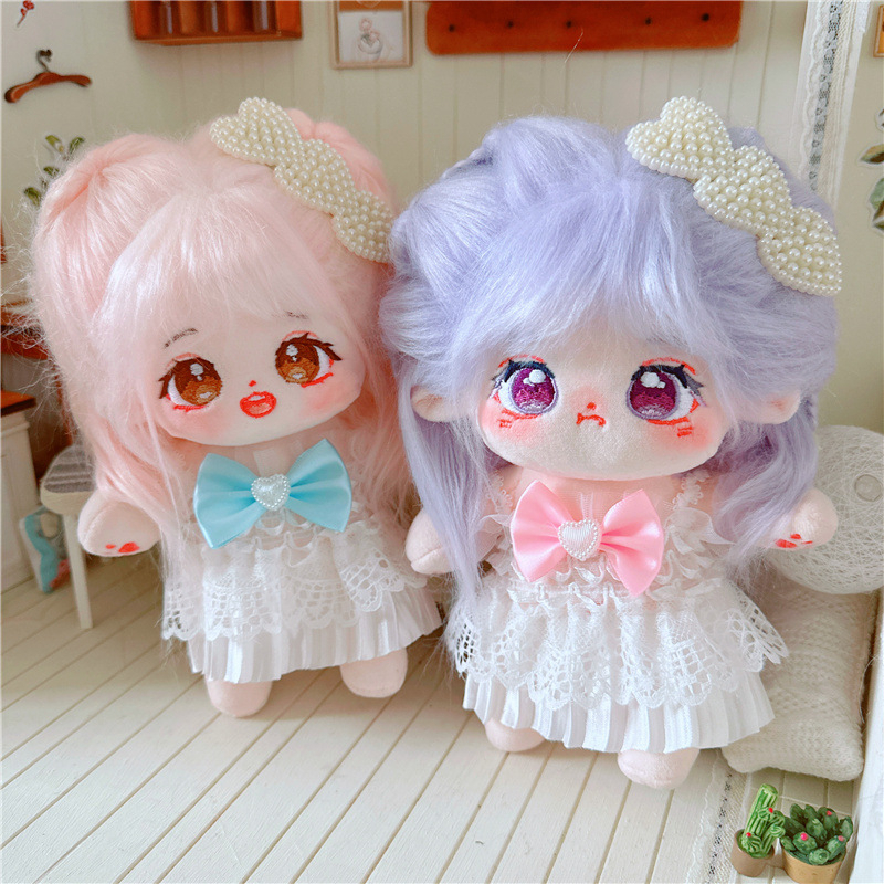 Set Kẹp Tóc 20cm Dễ Thương Cho Búp Bê Jennie Lisa Rose Jisoo