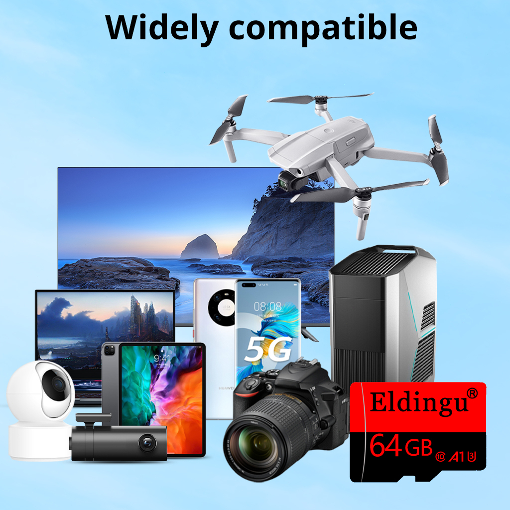 Thẻ Nhớ sd a1 Cấp 10 32gb / 64gb / 128gb / 256gb Cho Điện Thoại / Máy Tính