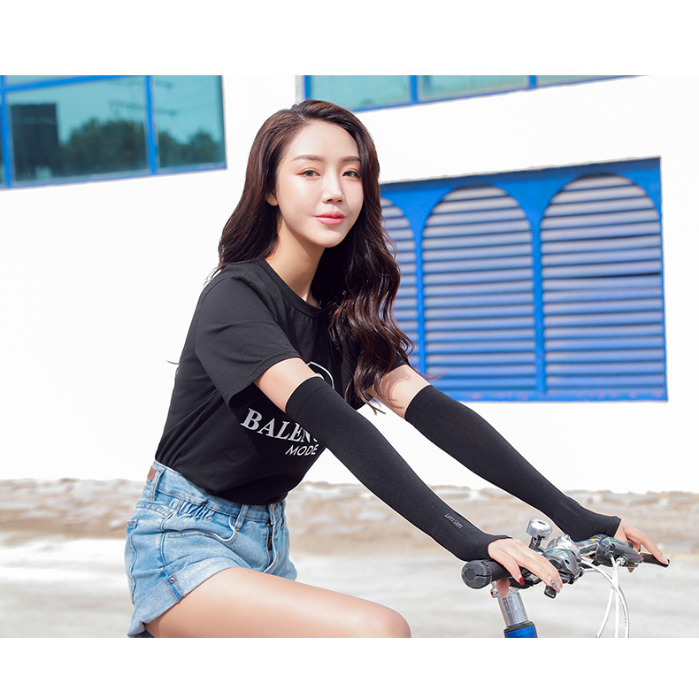 Bao Tay Chống Nắng Găng Tay Chống Nắng Găng Tay Tập Gym Nữ Ốp tay chống nắng co giãn, mát nhẹ thoải mái, bảo vệ 99% tia UV