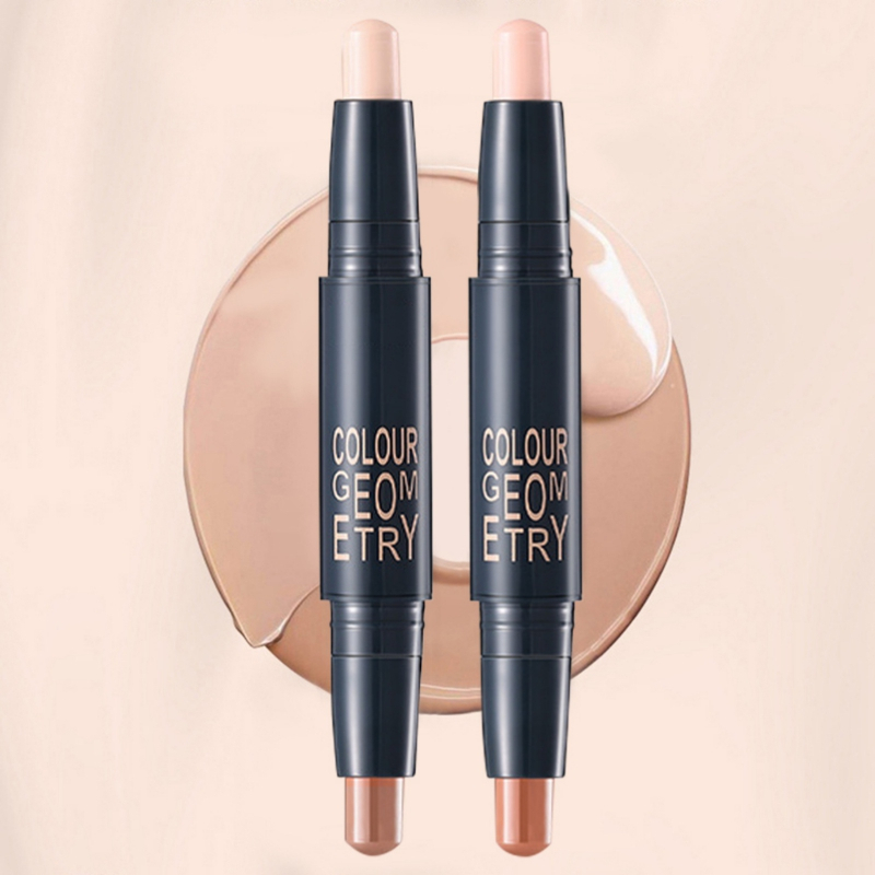 Thỏi tạo khối/bắt sáng 2 đầu che khuyết điểm kháng nước làm sáng màu da