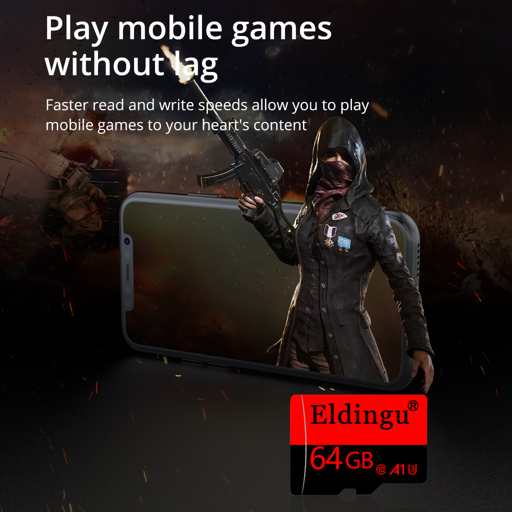 Thẻ Nhớ sd a1 Cấp 10 32gb / 64gb / 128gb / 256gb Cho Điện Thoại / Máy Tính