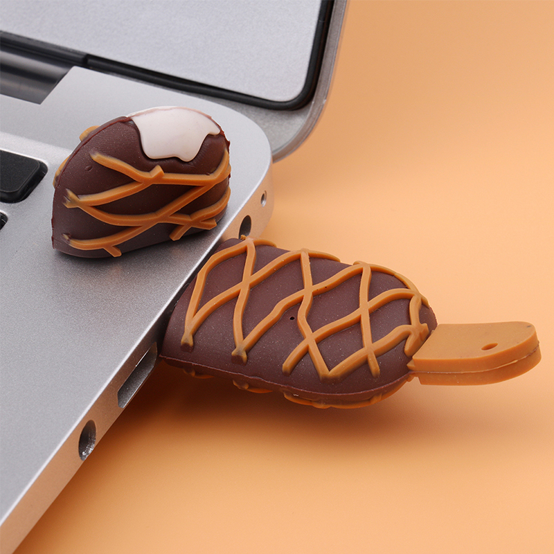 Usb 2.0 Dung Lượng 128gb 1GB 4GB 8GB 16GB 32GB 64GB Hình Cây Kem Dễ Thương