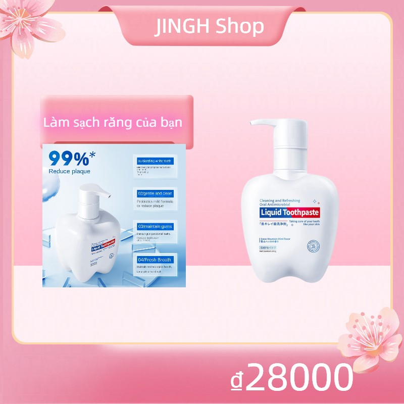 Kem Đánh Răng Làm Trắng Khử Mùi Hôi Màu Vàng Và Vảy Cá Bảo Vệ Gingivals Xyxb130