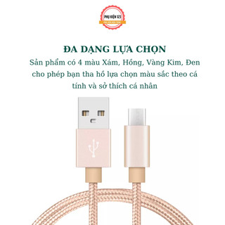 Dây Cáp Sạc MICRO Usb TYPE C Chiều Dài 3m 123 [deerlu02]