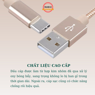 Dây Cáp Sạc MICRO Usb TYPE C Chiều Dài 3m 123 [deerlu02]