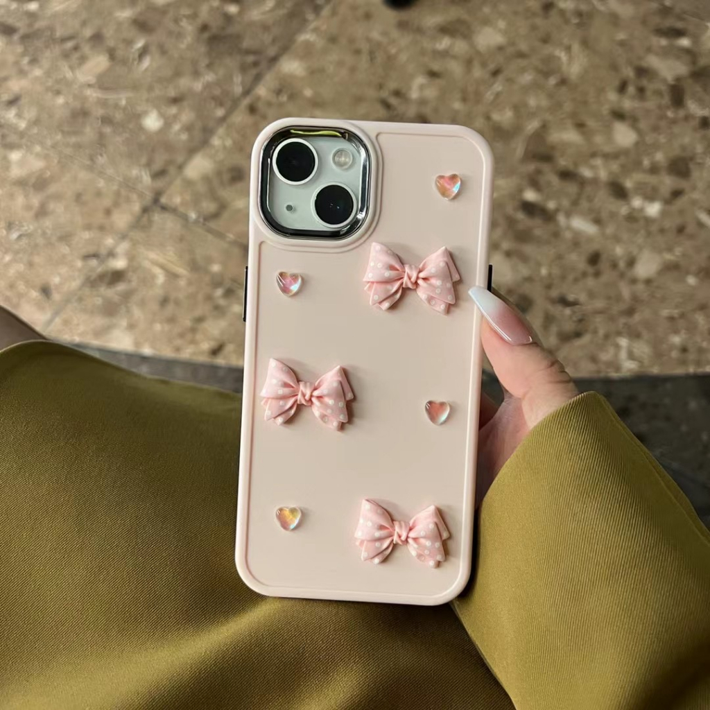 Ốp Điện Thoại tpu Mềm Màu laser Hình Nơ / Trái Tim 3D Cho Iphone 14 14 Pro 14 Pro max 11promax 12 promax 13 Pro max xs max xr x 7 8 plus