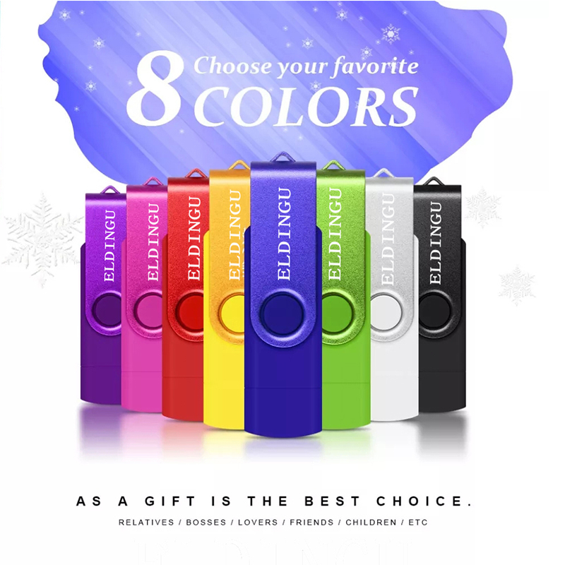 Usb Tốc Độ Cao Bộ Nhớ 100% eldingu otg 128gb 64gb 32gb 16gb 8gb 4gb 2gb 1gb usb